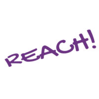 REACH! - 38mm Badge Design