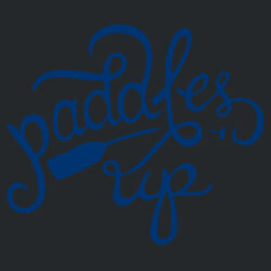 Paddles Up - Softstyle™ women's ringspun t-shirt Design