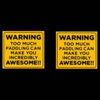 Warning too much paddling Design