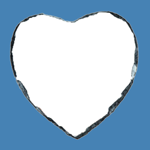 Heart Photo Slate