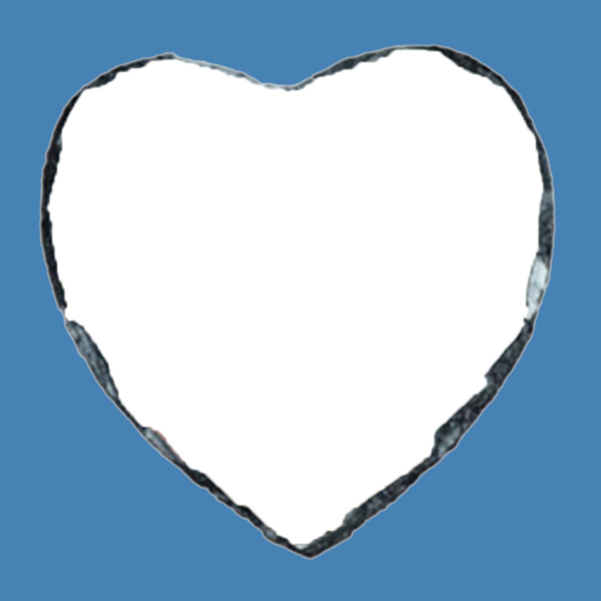 Heart Photo Slate