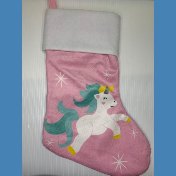 Unicorn Christmas Stocking Thumbnail