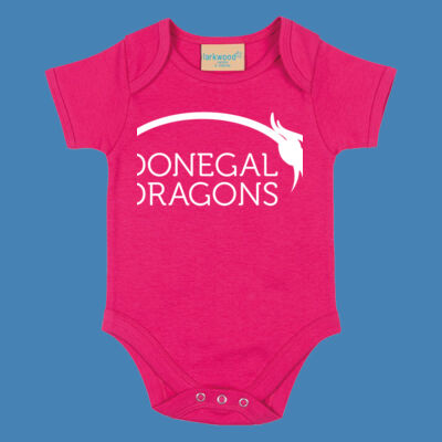 Donegal Dragons Chest Logo - Short sleeved body suit with envelope neck opening Thumbnail