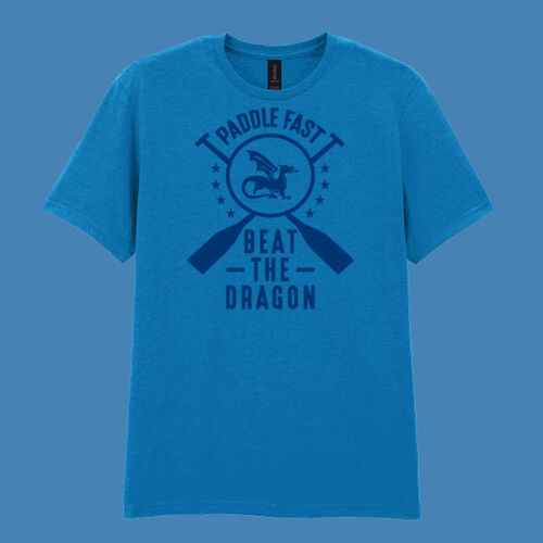 Paddle Fast - Softstyle™ adult ringspun t-shirt Thumbnail