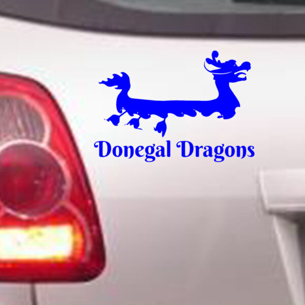 Donegal Dragons - Car Bumper Sticker Thumbnail
