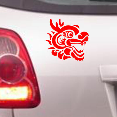 Dragon Head - Car Bumper Sticker  Thumbnail