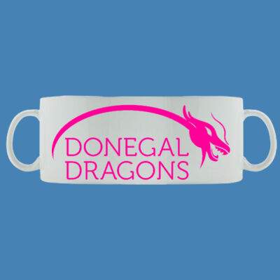 Donegal Dragons Pink - Mug - Ceramic 11oz Thumbnail