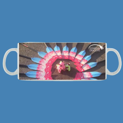 Donegal Dragons Paddle Fan - Mug - Ceramic 11oz Thumbnail