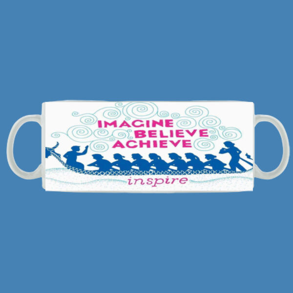 Imagine Believe Achieve Artwork - Mug - Ceramic 11oz Thumbnail