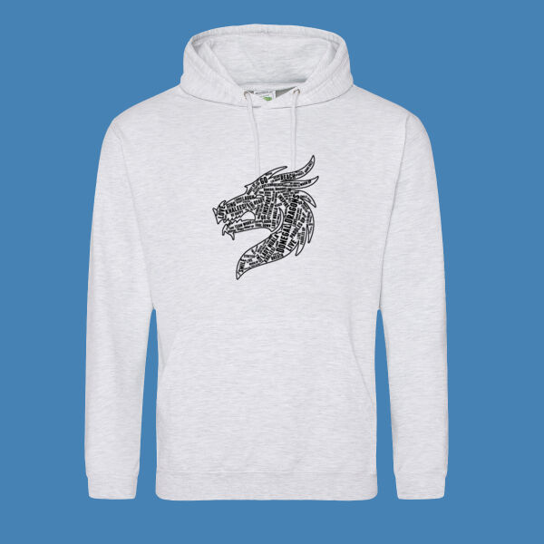 Donegal Dragons Word Cloud - College Hoodie Thumbnail