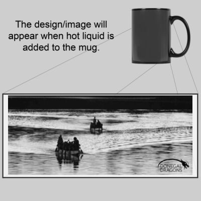 Donegal Dragons Boats in Black and White Thumbnail