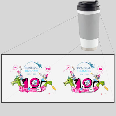 Donegal Dragons Birthday - 16oz Thermos Cup Thumbnail