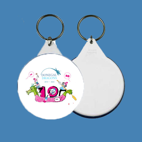 Donegal Dragons Birthday - 45mm Keyring Thumbnail