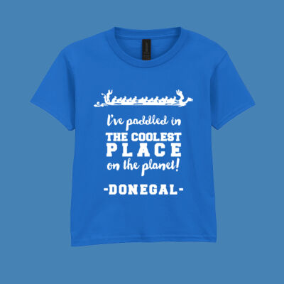 I Paddled in the Coolest Place on The Planet - Softstyle™ youth ringspun t-shirt Thumbnail