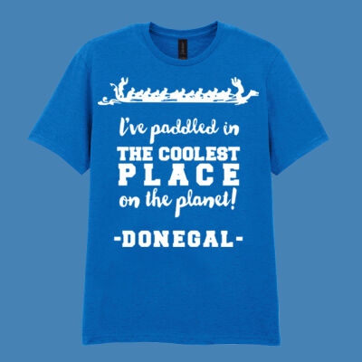 I Paddled in the Coolest Place on The Planet - Softstyle™ adult ringspun t-shirt Thumbnail