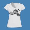 Softstyle™ women's v-neck t-shirt Thumbnail