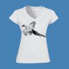 Softstyle™ women's v-neck t-shirt Thumbnail