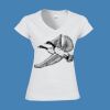 Softstyle™ women's v-neck t-shirt Thumbnail