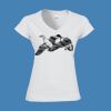 Softstyle™ women's v-neck t-shirt Thumbnail