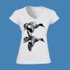 Softstyle™ women's v-neck t-shirt Thumbnail