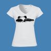 Softstyle™ women's v-neck t-shirt Thumbnail