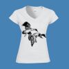 Softstyle™ women's v-neck t-shirt Thumbnail