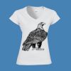 Softstyle™ women's v-neck t-shirt Thumbnail