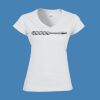 Softstyle™ women's v-neck t-shirt Thumbnail