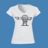 Softstyle™ women's v-neck t-shirt Thumbnail