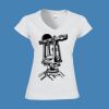 Softstyle™ women's v-neck t-shirt Thumbnail