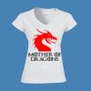 Softstyle™ women's v-neck t-shirt Thumbnail