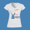 Softstyle™ women's v-neck t-shirt Thumbnail