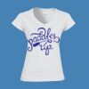 Softstyle™ women's v-neck t-shirt Thumbnail