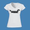 Softstyle™ women's v-neck t-shirt Thumbnail