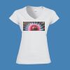 Softstyle™ women's v-neck t-shirt Thumbnail