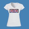 Softstyle™ women's v-neck t-shirt Thumbnail