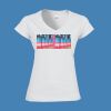 Softstyle™ women's v-neck t-shirt Thumbnail