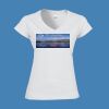 Softstyle™ women's v-neck t-shirt Thumbnail