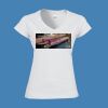 Softstyle™ women's v-neck t-shirt Thumbnail