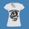 Softstyle™ women's v-neck t-shirt Thumbnail