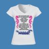 Softstyle™ women's v-neck t-shirt Thumbnail