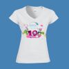 Softstyle™ women's v-neck t-shirt Thumbnail