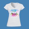 Softstyle™ women's v-neck t-shirt Thumbnail